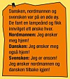 svensken dansken og nordmannen vitser